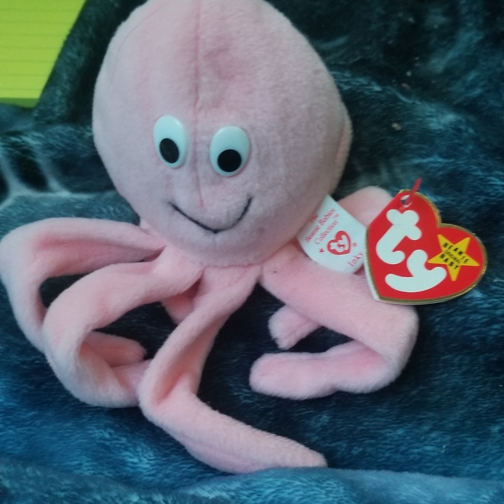 Inky beanie baby